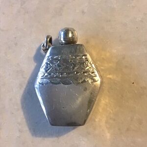 Boma Design Sterling Silver Perfume Pendant